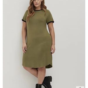 Brand New Torrid Ringer T-Shirt Dress Size 3